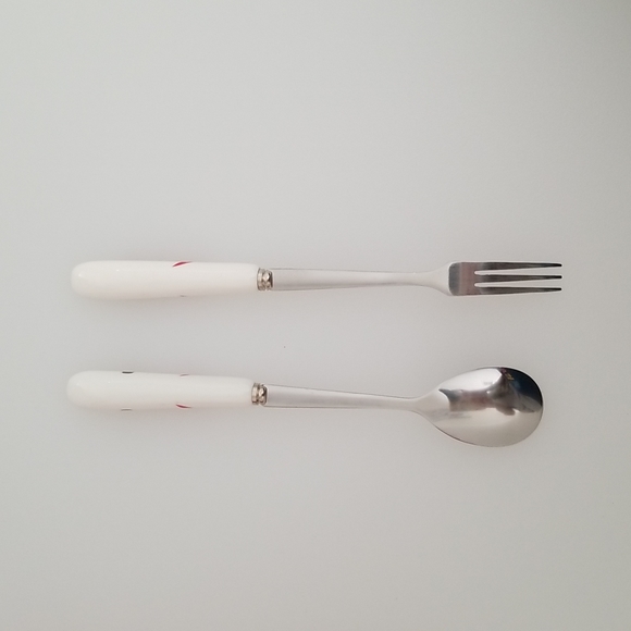 Mini size spoon and fork set - Picture 4 of 4